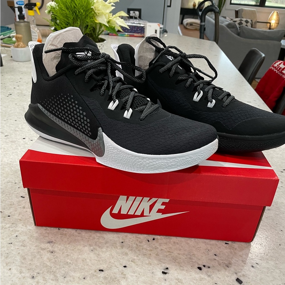 Brand new- Nike Mamba fury, snakeskin- Black smoke gray sneakers